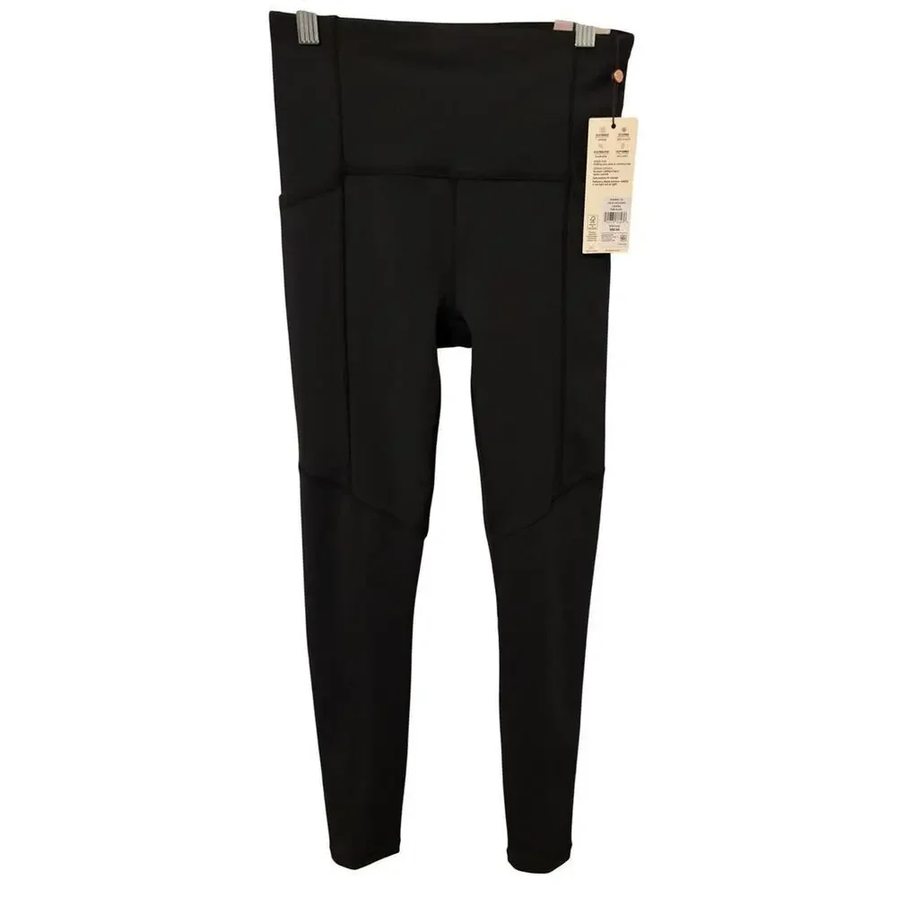 NWT CALLA Cold Dash High Rise Full Length Black Legging Womens XS - Picture 4 of 8